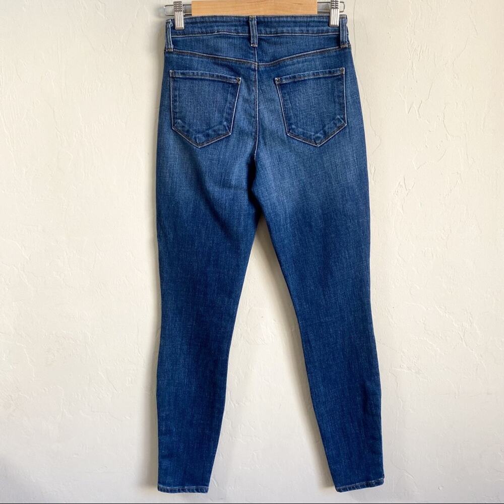 L’AGENCE Piper High Rise Button Leg Skinny Jeans - Picture 3 of 8
